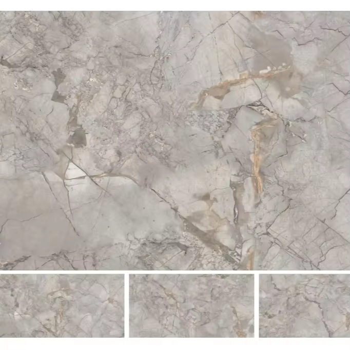 Elegant Cream Marble Glazed Vitrified Tile 600x1200mm